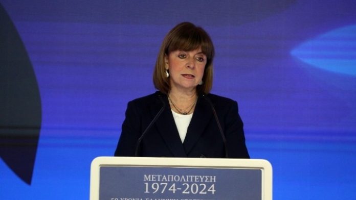 Σακελλαροπούλου: Η διαχείριση των εθνικών θεμάτων απαιτεί μείζονες συναινέσεις στο εσωτερικό και συνέργειες στο εξωτερικό Σακελλαροπούλου: Η διαχείριση των εθνικών θεμάτων απαιτεί μείζονες συναινέσεις στο εσωτερικό και συνέργειες στο εξωτερικό