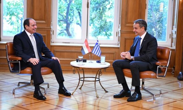 Tηλεφωνική επικοινωνία Μητσοτάκη – Σίσι για την Ι. Μ. Σινά Tηλεφωνική επικοινωνία Μητσοτάκη – Σίσι για την Ι. Μ. Σινά