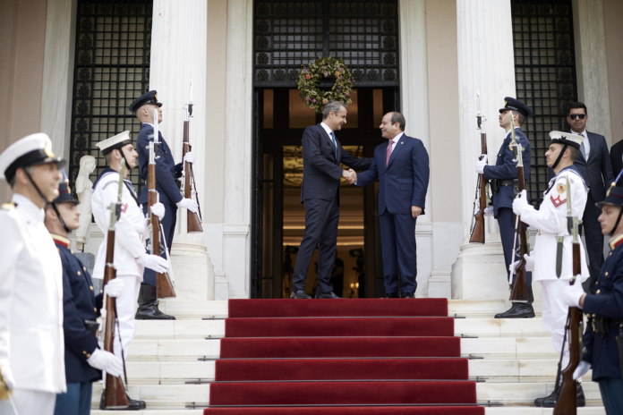 Ελληνοαιγυπτιακή συμμαχία σταθερότητας και προοπτικής στην Ανατολική Μεσόγειο Ελληνοαιγυπτιακή συμμαχία σταθερότητας και προοπτικής στην Ανατολική Μεσόγειο