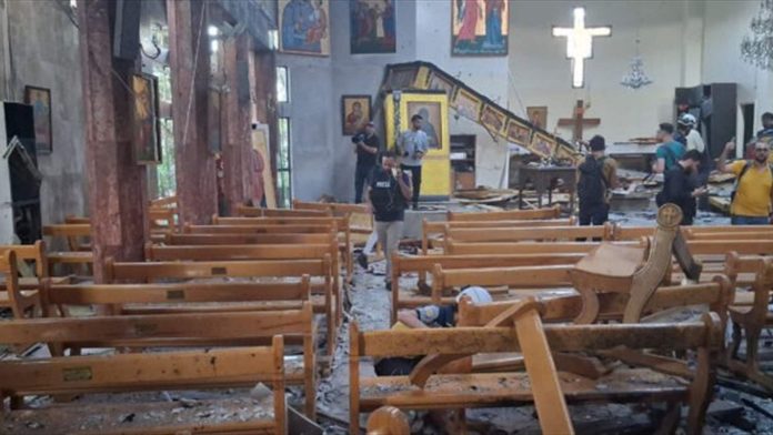 Στους 25 ανέρχεται ο αριθμός των νεκρών από την επίθεση σε εκκλησία στη Δαμασκό Στους 25 ανέρχεται ο αριθμός των νεκρών από την επίθεση σε εκκλησία στη Δαμασκό