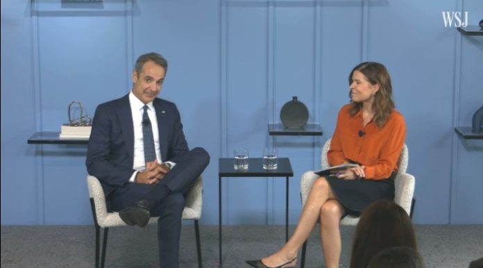 Μητσοτάκης στη WSJ: «Η Ελλάδα αφήνει πίσω την κρίση και κοιτάζει μπροστά» Μητσοτάκης στη WSJ: «Η Ελλάδα αφήνει πίσω την κρίση και κοιτάζει μπροστά»