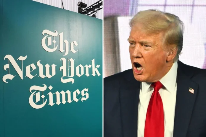 Ο Τραμπ μηνύει τους New York Times για 15 δισεκατομμύρια δολάρια Ο Τραμπ μηνύει τους New York Times για 15 δισεκατομμύρια δολάρια