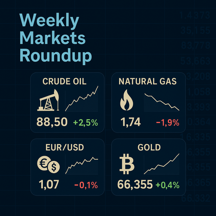 Weekly Markets Roundup – Πώς κινήθηκαν οι αγορές την εβδομάδα που πέρασε Weekly Markets Roundup – Πώς κινήθηκαν οι αγορές την εβδομάδα που πέρασε
