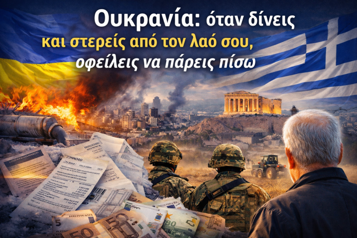 Ουκρανία: όταν δίνεις και στερείς από τον λαό σου, οφείλεις να πάρεις πίσω Ουκρανία: όταν δίνεις και στερείς από τον λαό σου, οφείλεις να πάρεις πίσω