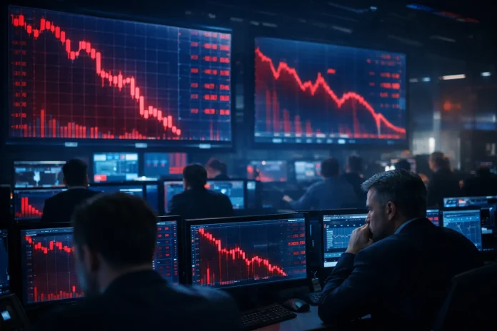 ΗΠΑ: Πίεση στη Wall Street καθώς η Nvidia πυροδοτεί ρευστοποιήσεις Πτώση της Wall Street λόγω Nvidia