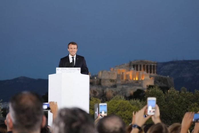 Μακρόν στην Αθήνα τον Απρίλιο για ανανέωση αμυντικής συμφωνίας Ελλάδας-Γαλλίας Μακρόν στην Αθήνα τον Απρίλιο για ανανέωση αμυντικής συμφωνίας Ελλάδας-Γαλλίας