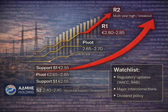 Market Compass | Stock of the Day: ADMIE Holding (ΑΔΜΗΕ) Market Compass | Stock of the Day: ADMIE Holding (ΑΔΜΗΕ)