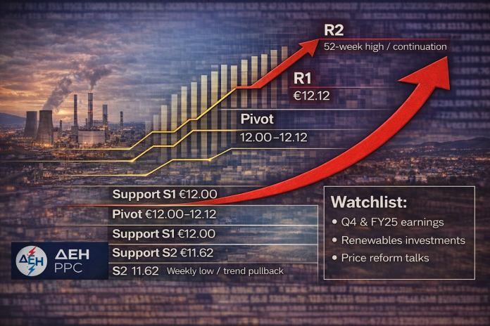 Market Compass | Stock of the Day: ΔΕΗ (PPC) Market Compass | Stock of the Day: ΔΕΗ (PPC)