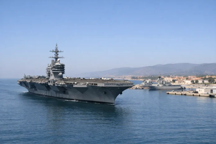 αεροπλανοφόρο USS Gerald R. Ford Σούδα