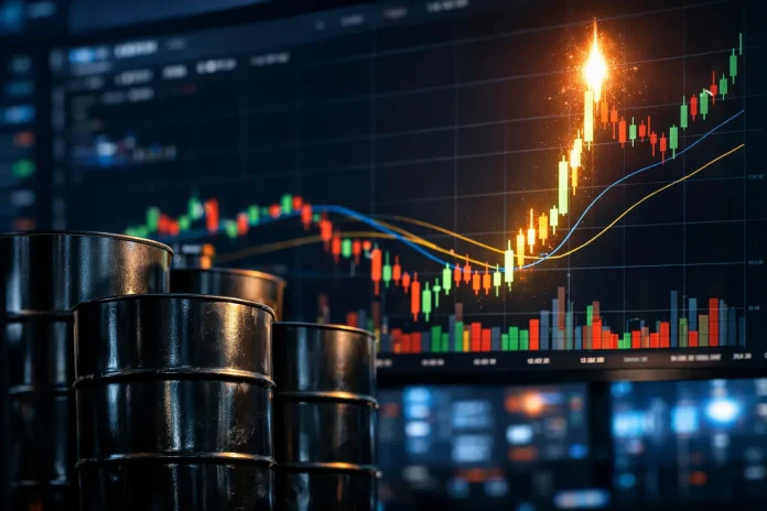 Πετρέλαιο εκτινάσσεται με άλμα σε WTI και Brent στις αγορές Άνοδος τιμών πετρελαίου
