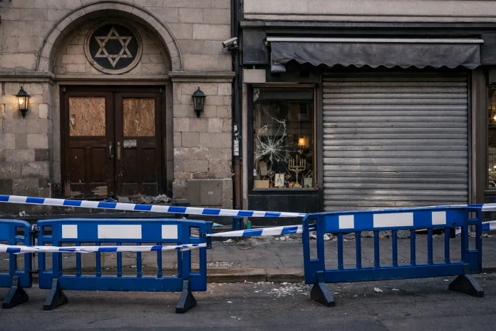 Εκρήξη αντισημιτικής βίας σε Δύση και Ευρώπη στο όνομα της πολιτικής αντισημιτικές επιθέσεις σε συναγωγές και εβραϊκά καταστήματα