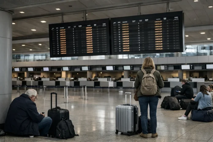 απεργία στο αεροδρόμιο Βερολίνου