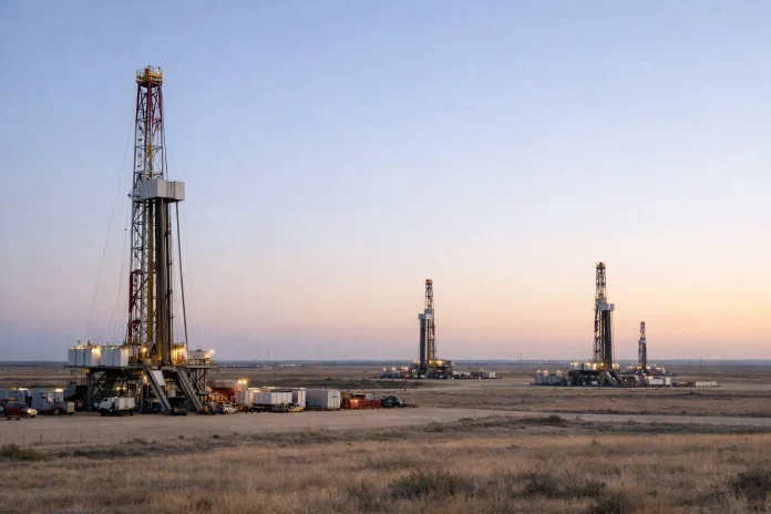 αριθμός ενεργών εξέδρων πετρελαίου Baker Hughes