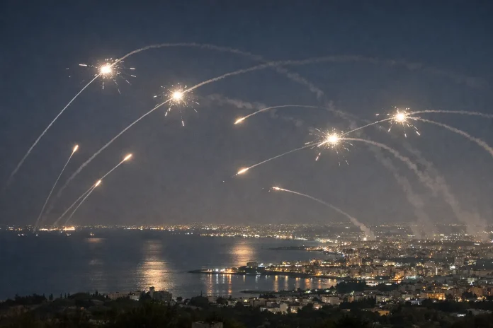 Νέα ιρανική πυραυλική επίθεση κατά του Ισραήλ κλιμακώνει την κρίση ιρανική πυραυλική επίθεση κατά του Ισραήλ