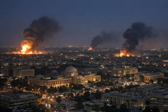 Ισραηλινά πλήγματα στο κέντρο της Τεχεράνης κλιμακώνουν την ένταση Ισραηλινά πλήγματα στην Τεχεράνη