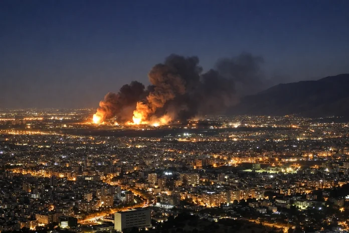 Ισραηλινές επιδρομές σε στόχους των Φρουρών της Επανάστασης στην Τεχεράνη Ισραηλινές επιδρομές σε στόχους IRGC στην Τεχεράνη