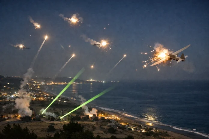 Κατάρριψη ουκρανικών drones από τη Ρωσία