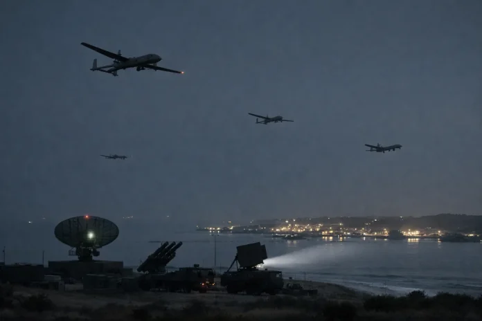 Κατάρριψη ουκρανικών drones από τη Ρωσία