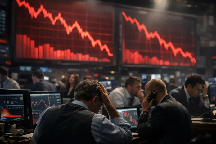 ΗΠΑ: Κατάρρευση στη Wall Street με πτώση άνω των 1.000 μονάδων πτώση Dow Jones