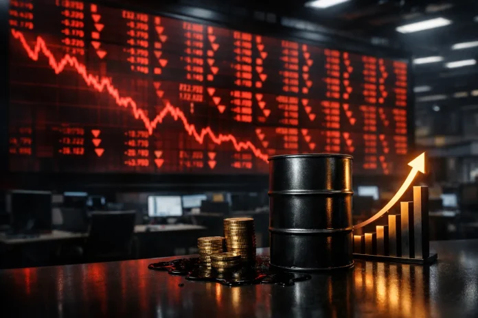 πτώση ευρωαγορών λόγω ανόδου πετρελαίου
