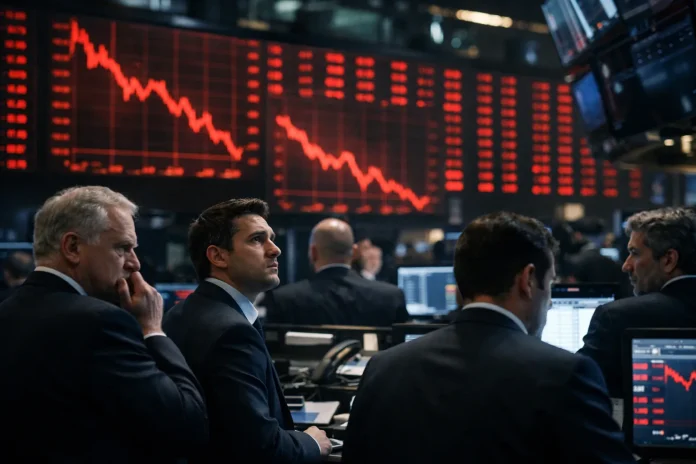 ΗΠΑ: Πτώση στα futures της Wall Street λόγω αβεβαιότητας με το Ιράν πτώση στη Wall Street μετά τη Fed