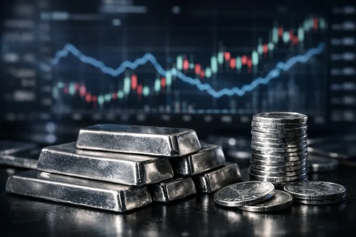 πτώση τιμής αργύρου μετά την απόφαση της Fed