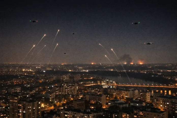 Ουκρανία: Μαζική ρωσική επίθεση με 211 drones τη νύχτα ρωσική επίθεση με drones στην Ουκρανία