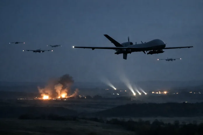 Ουκρανία: Μαζική ρωσική επίθεση με 178 drones σε μία νύχτα ρωσική επίθεση με drones στην Ουκρανία
