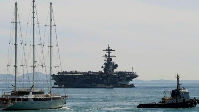 ΗΠΑ στέλνουν τρίτο αεροπλανοφόρο στη Μέση Ανατολή καθώς κλιμακώνεται ο πόλεμος με το Ιράν ΗΠΑ στέλνουν τρίτο αεροπλανοφόρο στη Μέση Ανατολή καθώς κλιμακώνεται ο πόλεμος με το Ιράν