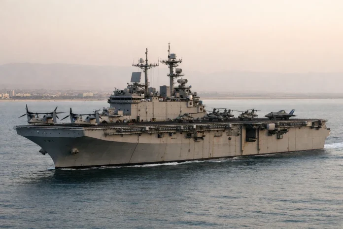 ΗΠΑ: Αποβατικό USS Tripoli εισέρχεται στην CENTCOM εν μέσω έντασης με Ιράν USS Tripoli CENTCOM