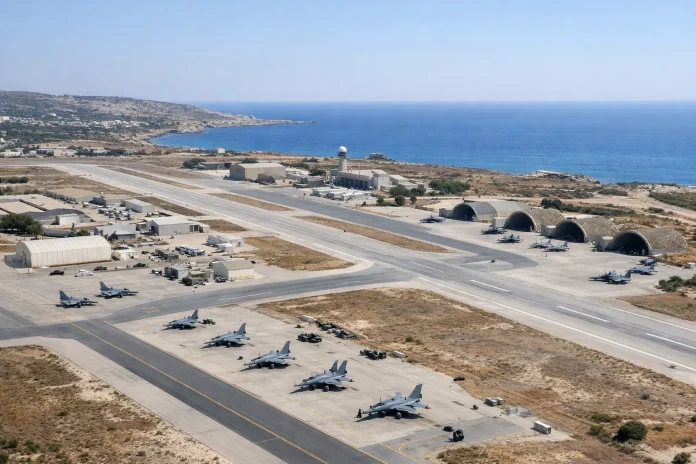 Βάση Ακρωτηρίου και πλήγματα στο Ιράν