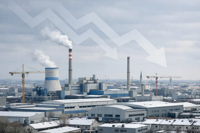 Πτώση 1,5% στη βιομηχανική παραγωγή της Ευρωζώνης τον Ιανουάριο βιομηχανική παραγωγή Ευρωζώνης