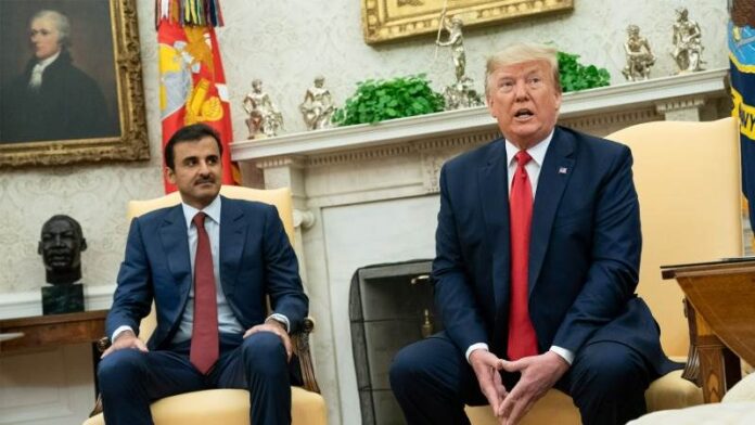 Trump OR Τραμπ, Qatar OR Κατάρ, Tamim bin Hamad OR Ταμίμ μπιν Χαμάντ, Iran OR Ιράν, US Iran ceasefire OR εκεχειρία ΗΠΑ Ιράν