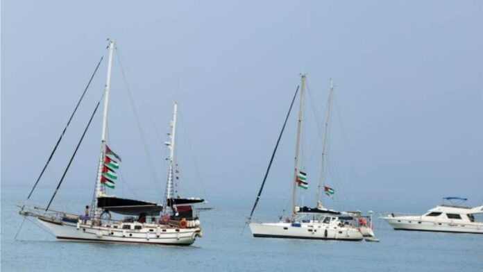 Gaza OR Γάζα, Israel OR Ισραήλ, Global Sumud Flotilla