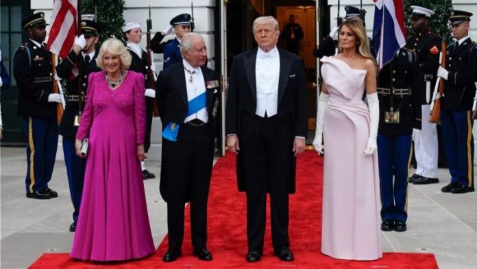 Donald Trump OR Ντόναλντ Τραμπ, King Charles OR Βασιλιάς Κάρολος, US UK relations OR αμερικανοβρετανικές σχέσεις, Iran OR Ιράν