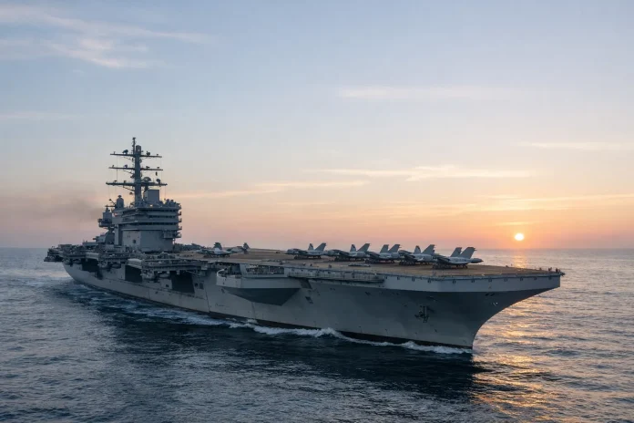 ΗΠΑ: Το αεροπλανοφόρο USS Bush εισέρχεται στον Ινδικό Ωκεανό αεροπλανοφόρο USS George H. W. Bush