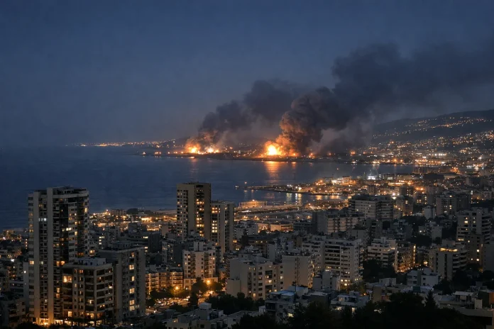 αεροπορικές επιδρομές Ισραήλ στη Βηρυτό