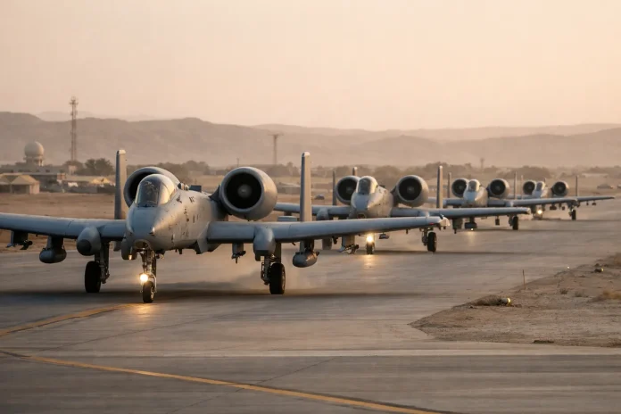 ΗΠΑ: Διπλασιάζουν τα επιθετικά A-10 στη Μέση Ανατολή για το Ιράν αεροσκάφη A-10 στη Μέση Ανατολή
