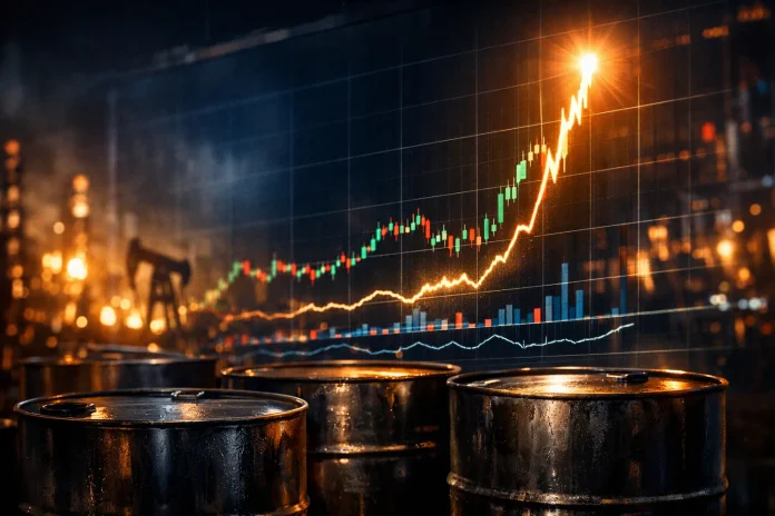εκτόξευση τιμών πετρελαίου WTI