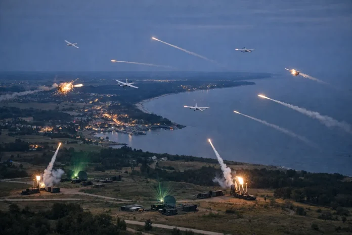 κατάρριψη ουκρανικών drones από τη Ρωσία