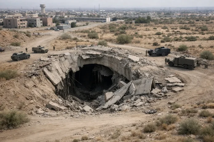 Ισραήλ: Ο IDF ανατινάζει εκτεταμένο υπόγειο τούνελ στη Γάζα Καταστροφή τούνελ στη Γάζα από τον IDF