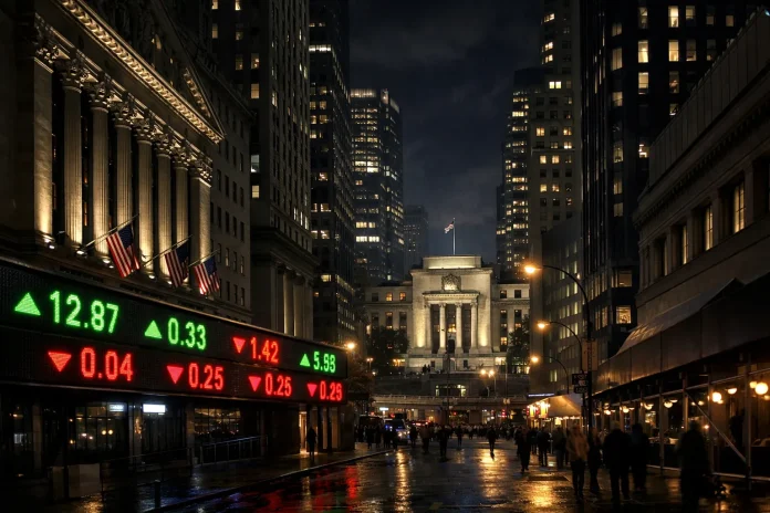 μικτό κλείσιμο Wall Street μετά τη στάση της Fed