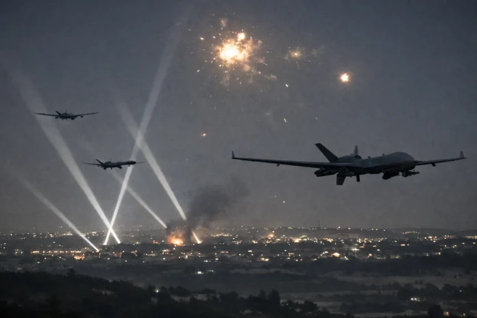 Νέα μαζική επίθεση drones στην Ρωσία κλιμακώνει τον πόλεμο φθοράς ουκρανικά drones στη Ρωσία