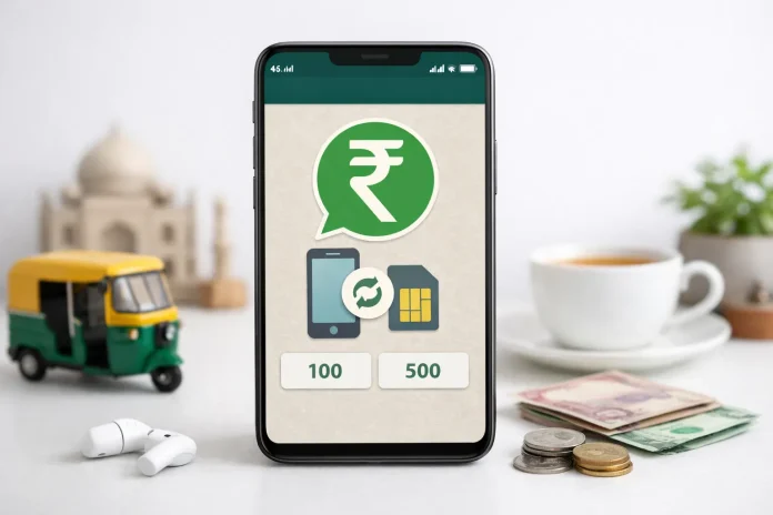 Ινδία: Η WhatsApp μπαίνει δυναμικά στα mobile recharges με PayU WhatsApp OR Meta OR PayU