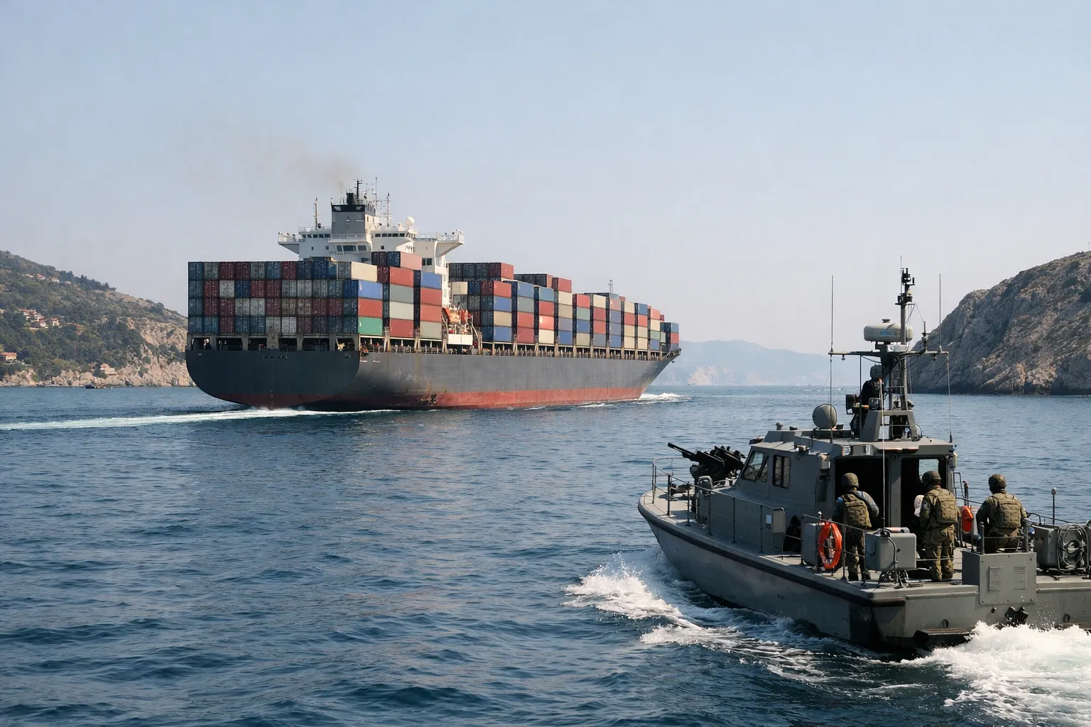 περιστατικό IRGC στα Στενά του Ορμούζ