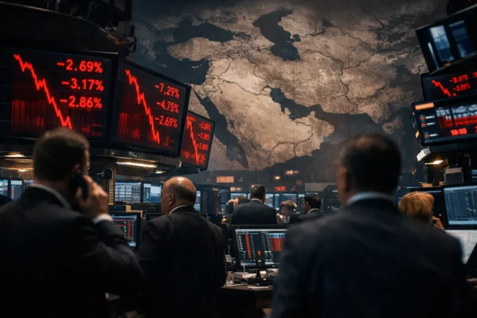 ΗΠΑ: Πτώση στη Wall Street καθώς κλιμακώνονται οι εντάσεις με το Ιράν πτώση στη Wall Street λόγω έντασης ΗΠΑ Ιράν