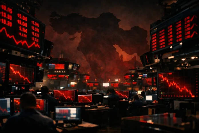 πτώση στη Wall Street λόγω έντασης με το Ιράν