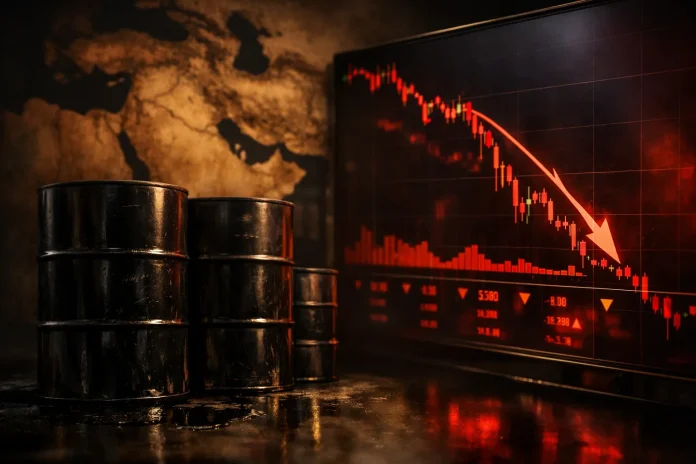 Πτώση στο πετρέλαιο WTI καθώς οι διαπραγματεύσεις με το Ιράν εντείνονται πτώση τιμών πετρελαίου WTI