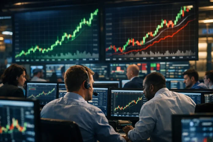Ισχυρό ράλι Dow Jones με ώθηση από τα εταιρικά κέρδη ράλι Dow Jones