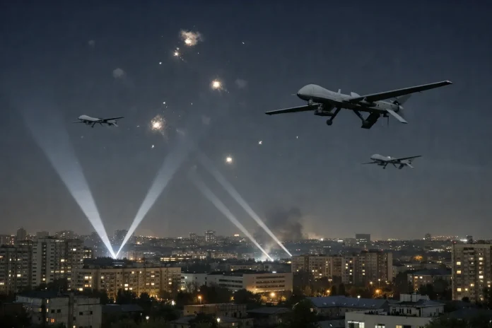 ρωσικές επιθέσεις με drones στην Ουκρανία